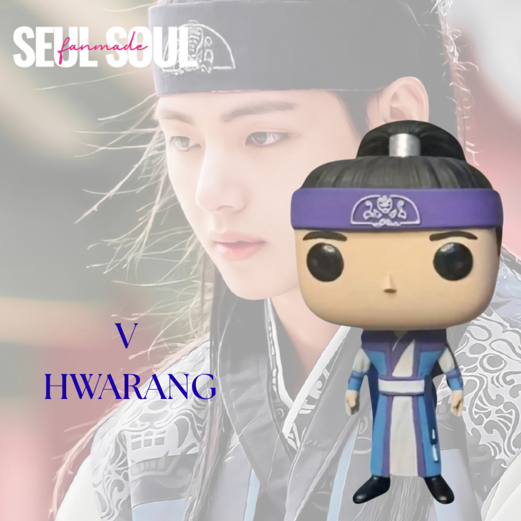 POP CUSTOM ESTILO FUNKO POP BONECO ACTION FIGURE KPOP BTS TAEHYUNG - ARTESANAL - LEIA A DESCRIÇÃO