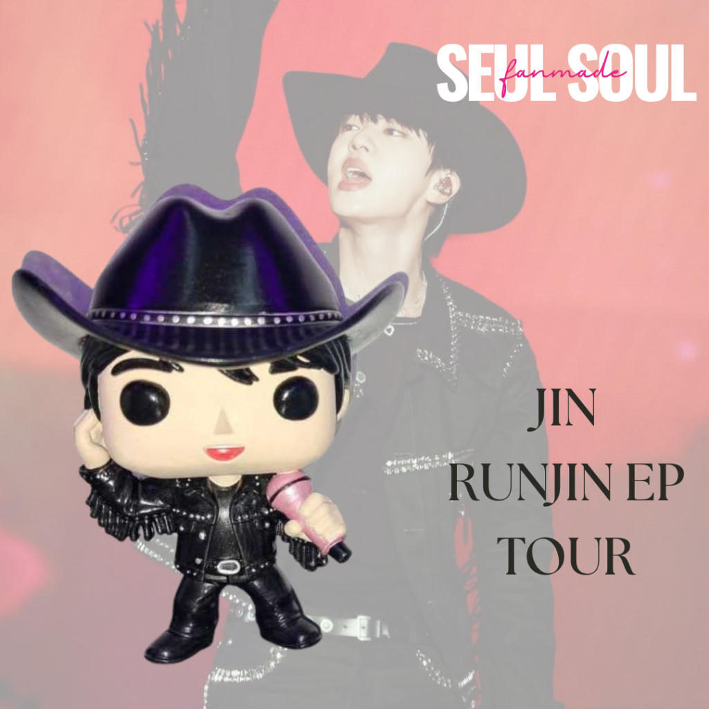 POP CUSTOM ESTILO FUNKO POP - RUN JIN /BTS /LEIA A DESCRIÇÃO