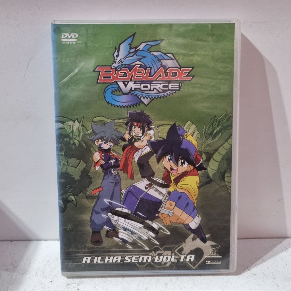 DVD Original - Bayblade V Force: A Ilha sem Volta