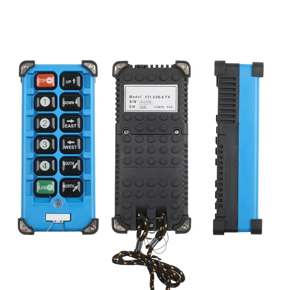 Rádio Controle Industrial F21-E2B-8 p/ Ponte Rolante e Talha – 2TX 2 Velocidades