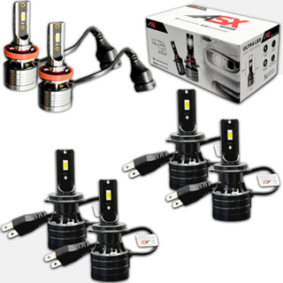 Ultra Led ASX H7  H11 Csp 10000 Lumens 6000 Kelvin 70w 3 Pares 2 Pares H7 + 1 Par H11 em Oferta na Shopee