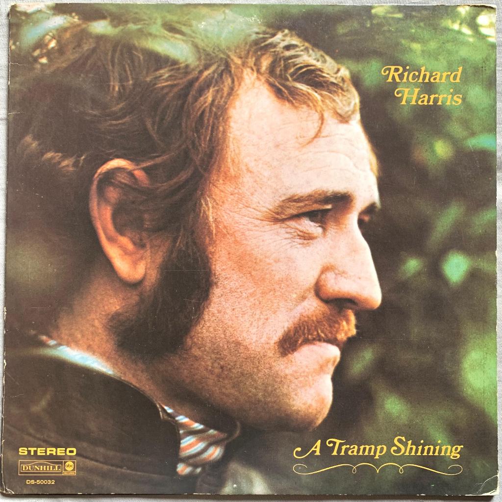 Vinil LP - Richard Harris - A Tramp Shining (Importado N.Y - Selo Amarelo - Promo/Tiragem inicial)