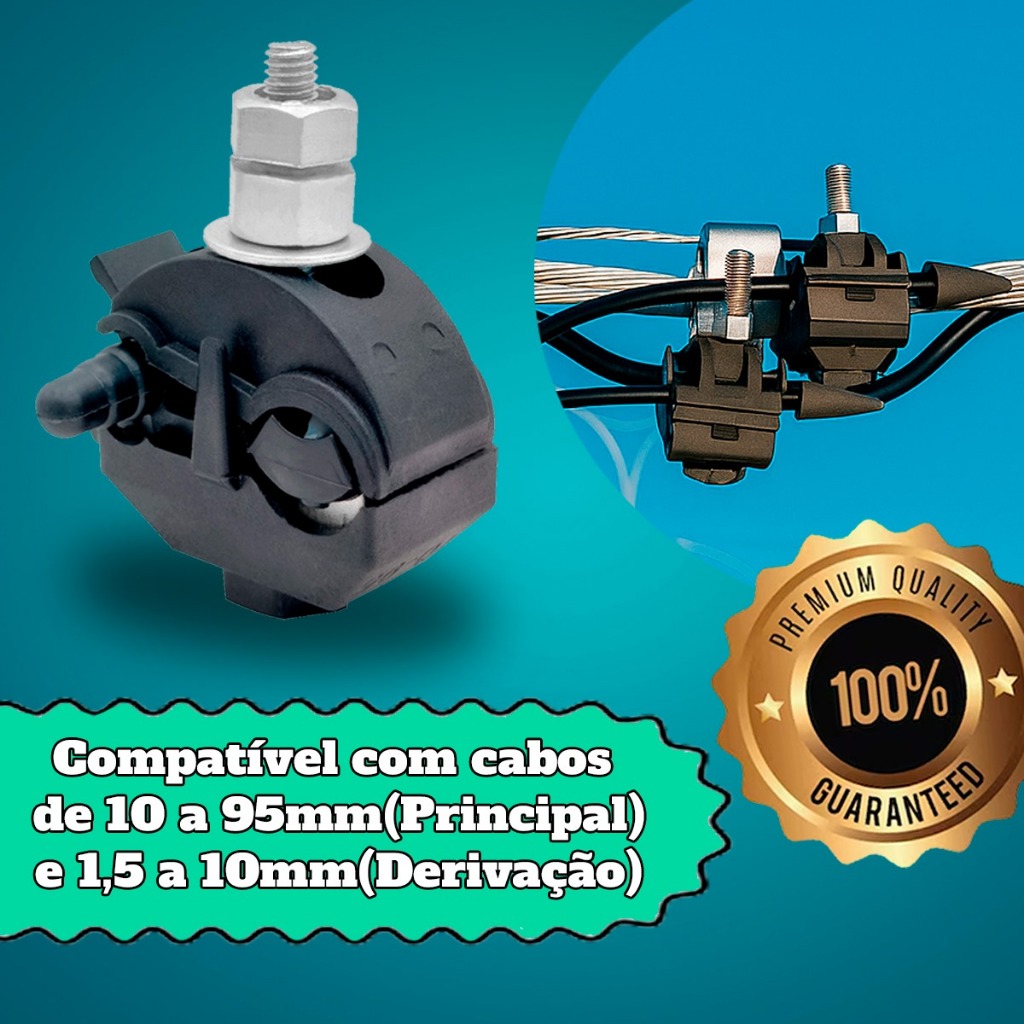 Conector Perfurante 10-95mm Derivação 1,50-10mm Emenda CDP70