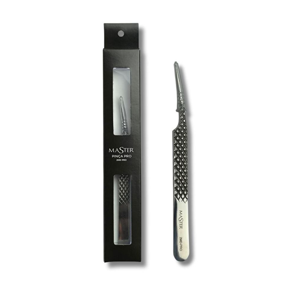 Pinça Diamantada Master Para Cílios 2md Pro Para Isolamento
