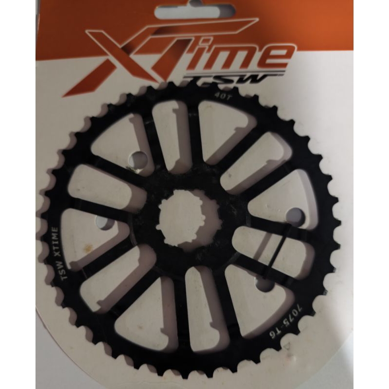 Cassete 12v 40 Dentes Sram Shimano Mtb Xtime Preto 40
