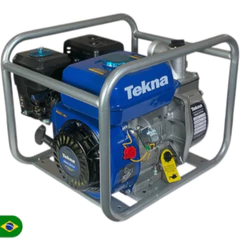 Motobomba Tekna MBAE20TK4 Gasolina 5.5HP 163cc 4T Autoescorvante Partida Manual 2"x2"