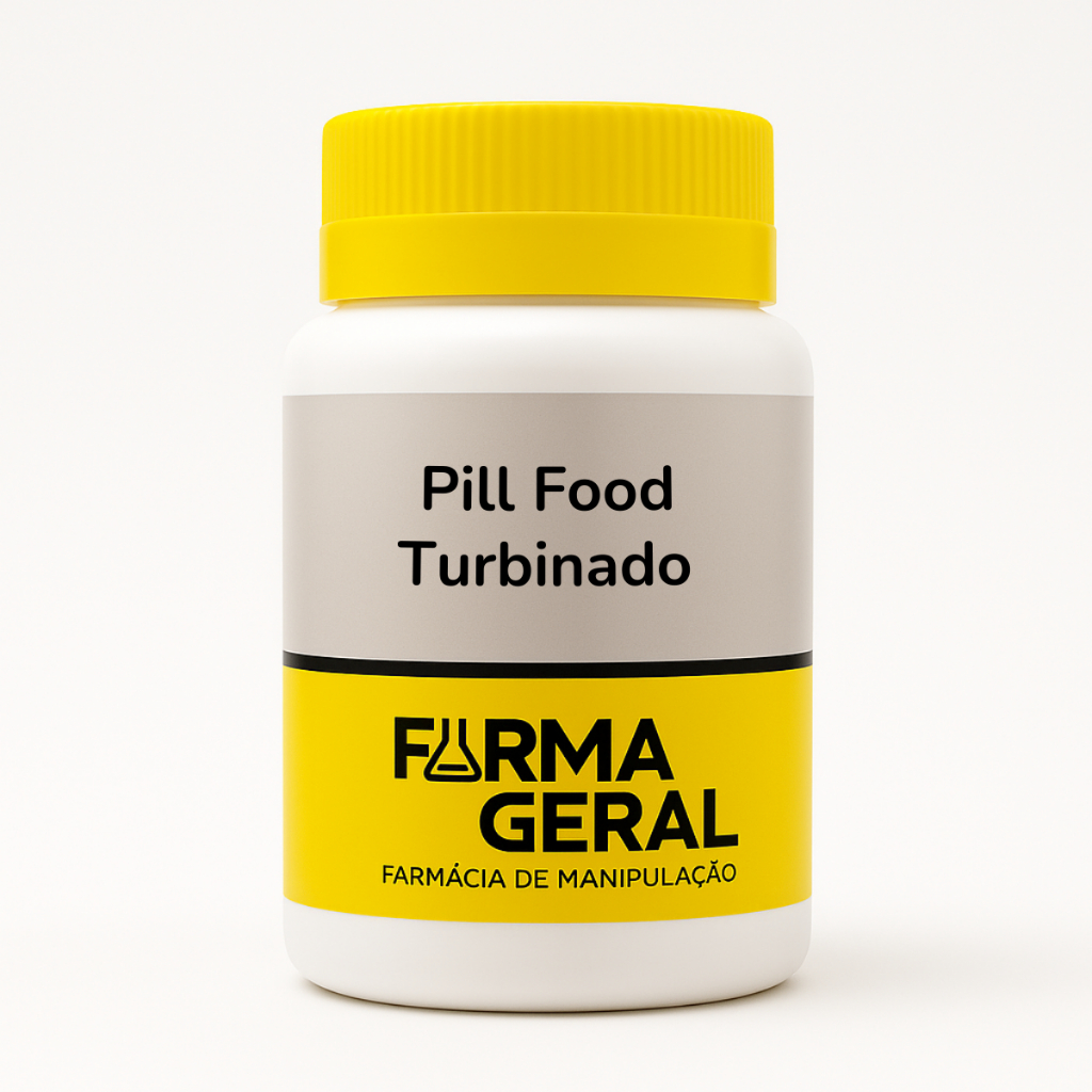 Pill Food Turbinado – 120 Cápsulas | Fórmula Completa de Beleza de Dentro para Fora em Oferta na Shopee