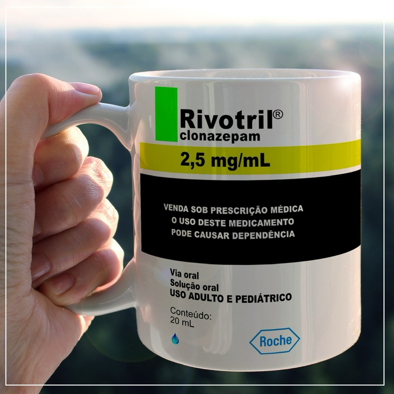 Caneca Personalizada Rivotril Porcelana