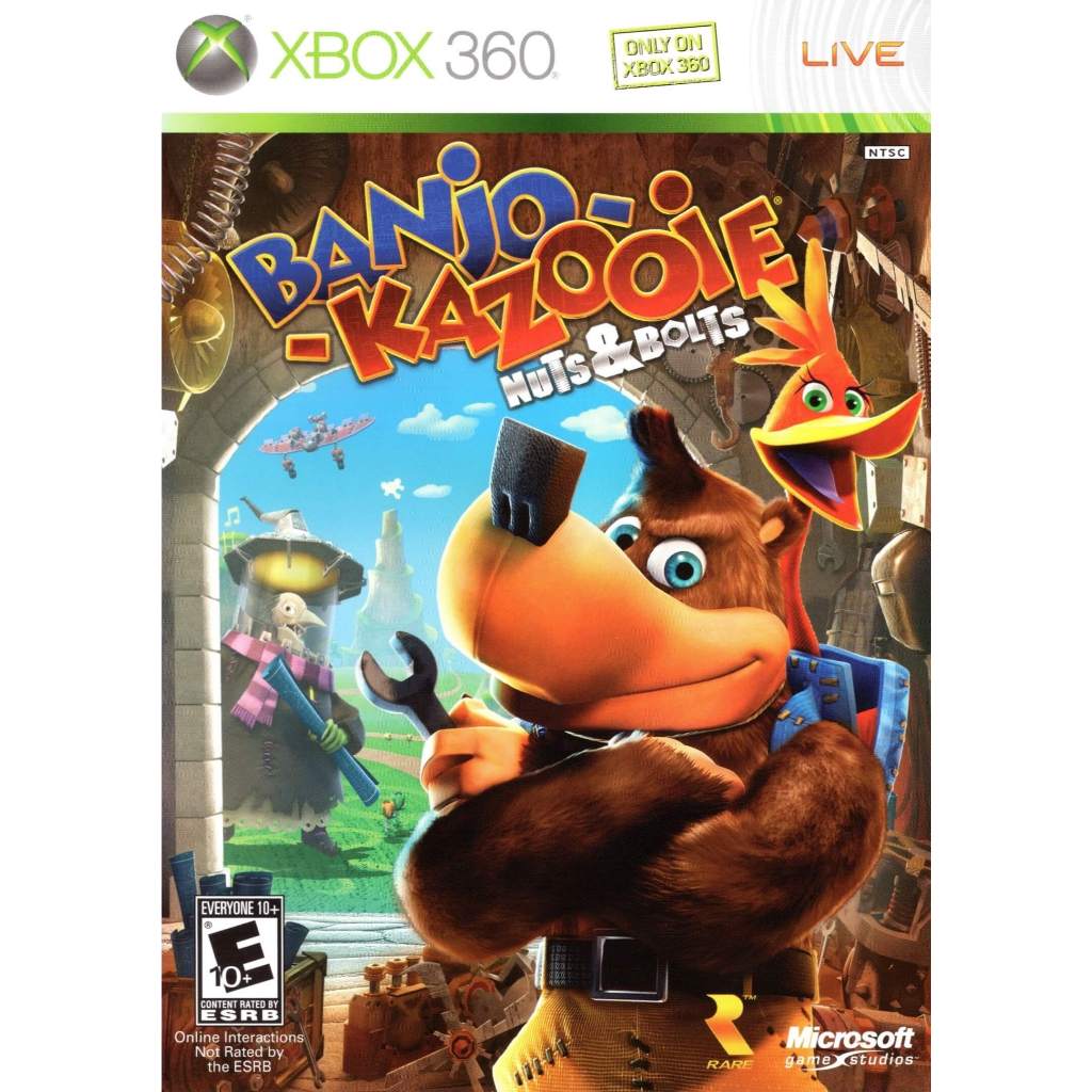 Banjo-Kazooie Nults e Bolts- Xbox 360 Desbloqueado LT