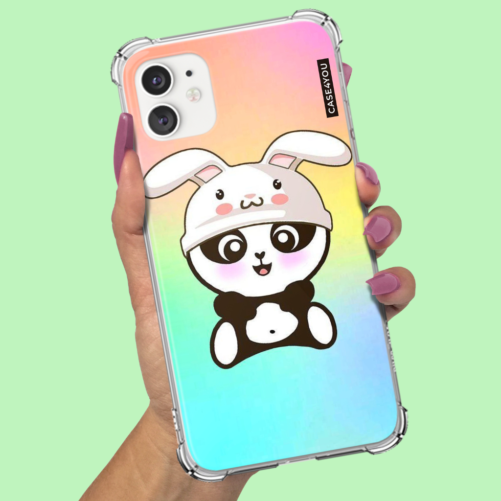 Capa Capinha para Samsung Galaxy A01 A02 A03 A03s A03 Core A04 A04s A04e A05 A05s A06 A07 Personalizada Panda 1