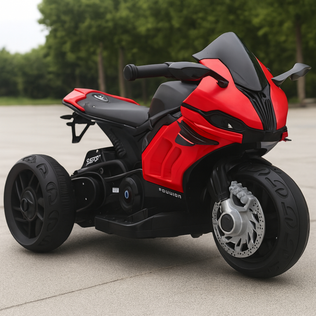 Moto Elétrica Infantil Super Moto Racing com Luz e Som em Oferta na Shopee