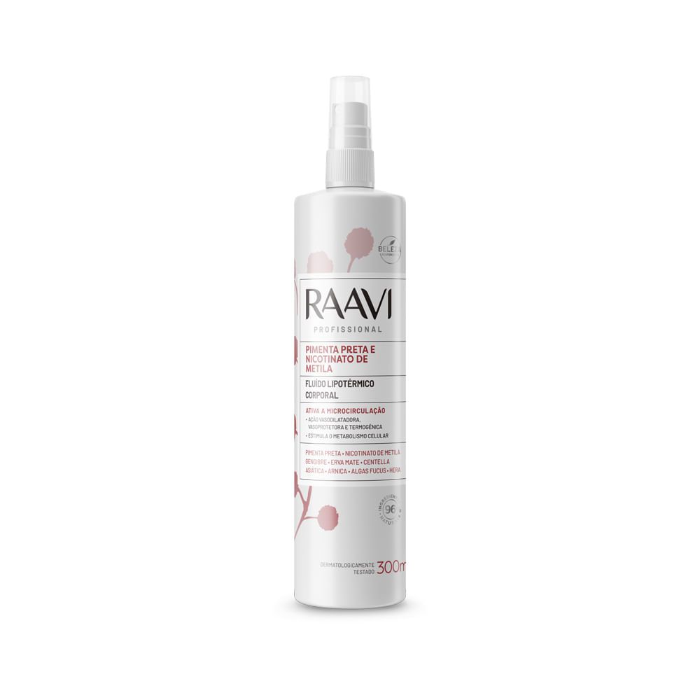 Spray Redutor De Medidas E Celulite Pimenta Preta 300ml Tipo De Embalagem Spray Fragrância Suave Tipos De Pele Com Gordu