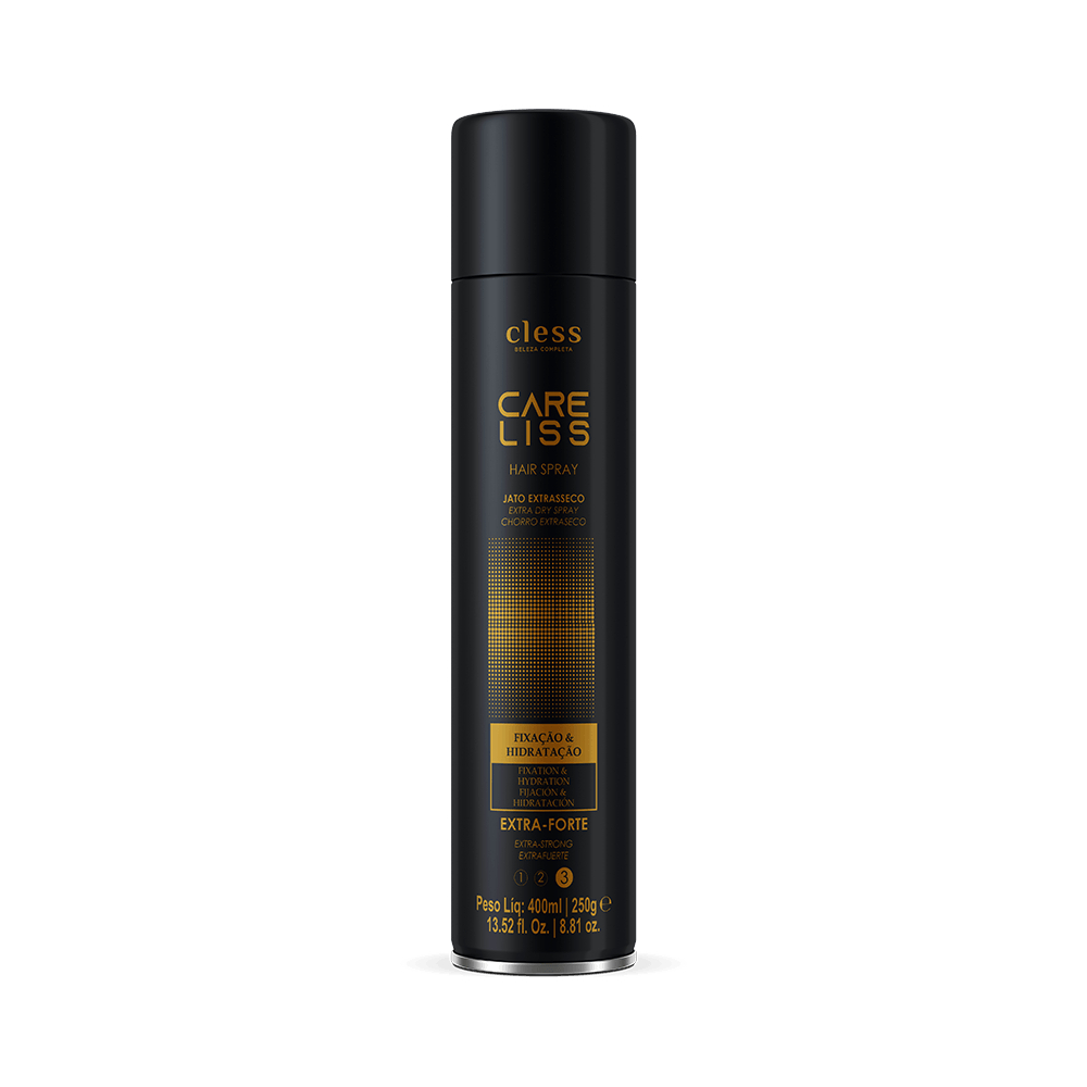 Hair Spray Cless Care Liss Extra Forte 400ml em Oferta na Shopee