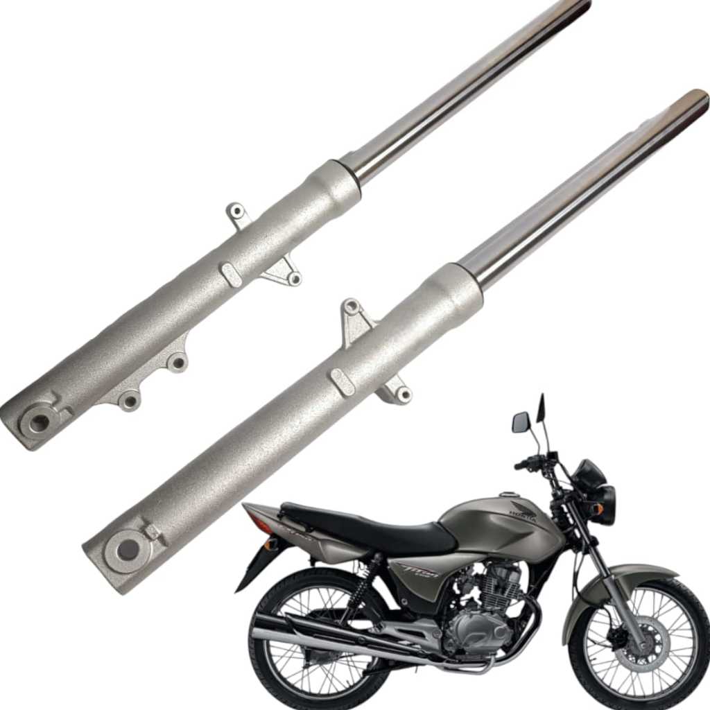 Bengala Completa Titan 150 Esd 2004 a 2008 Suspensão Freio a Disco Lado Esquerdo e Direito em Oferta na Shopee