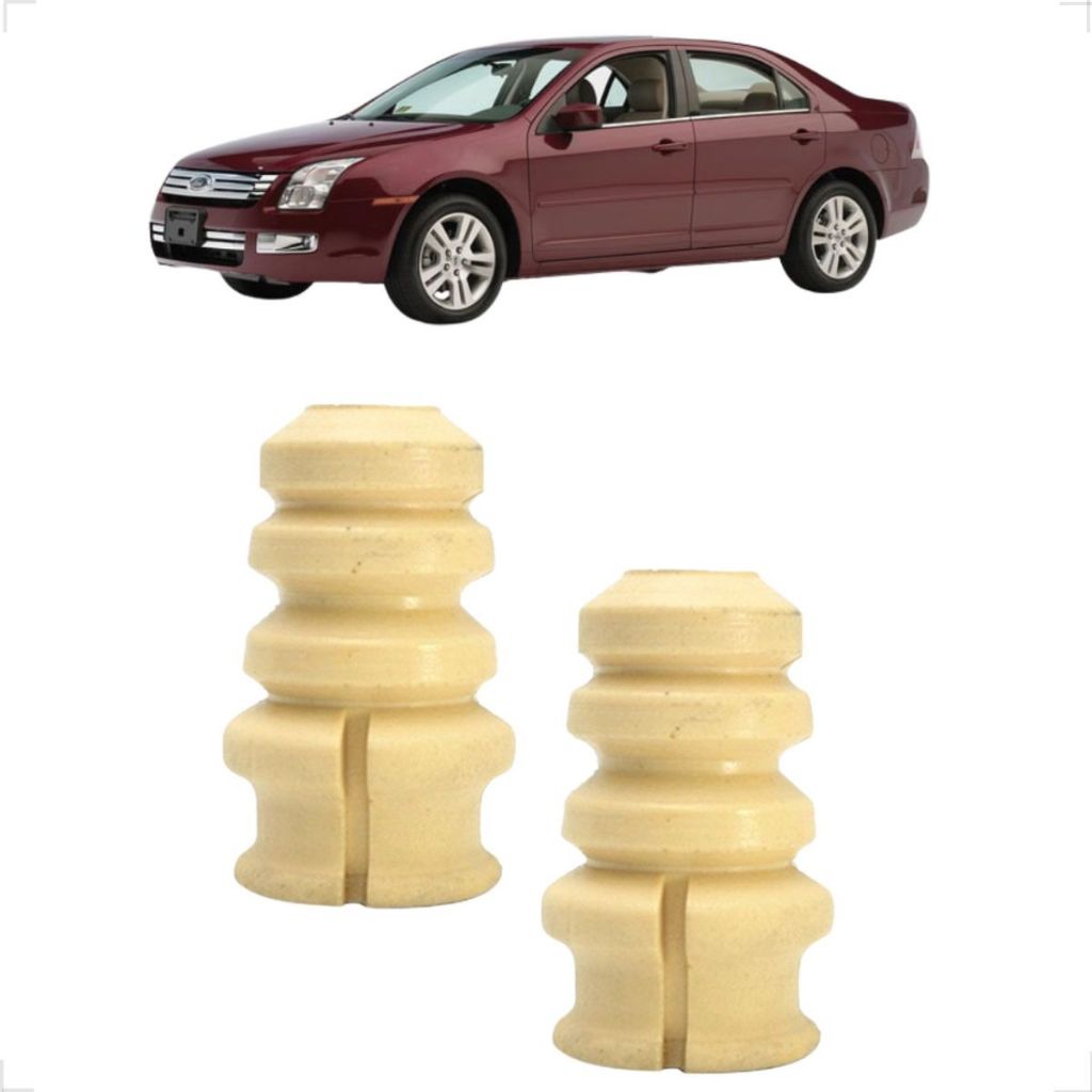Par Batente Amortecedor Mola Traseiro Ford Fusion 2006 2012