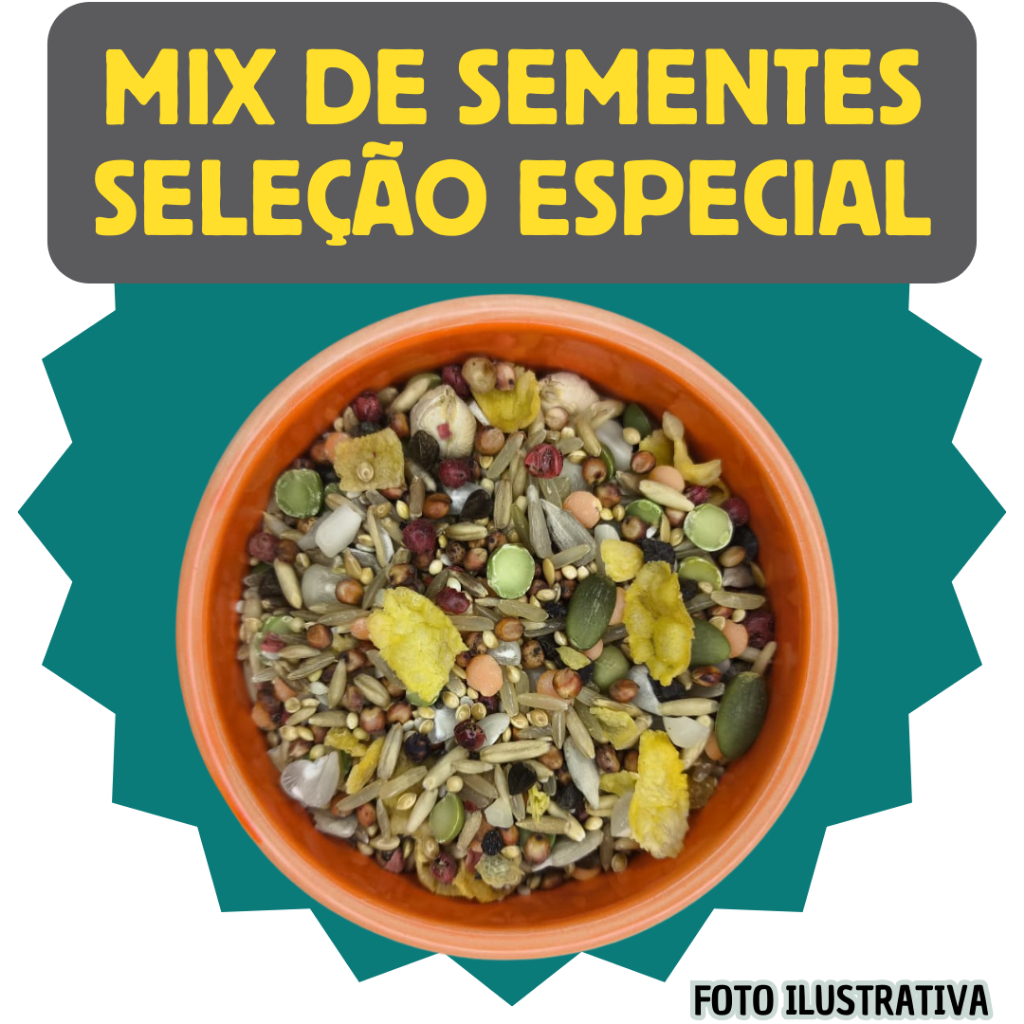 Mix de Sementes Seleção Especial para Roedores