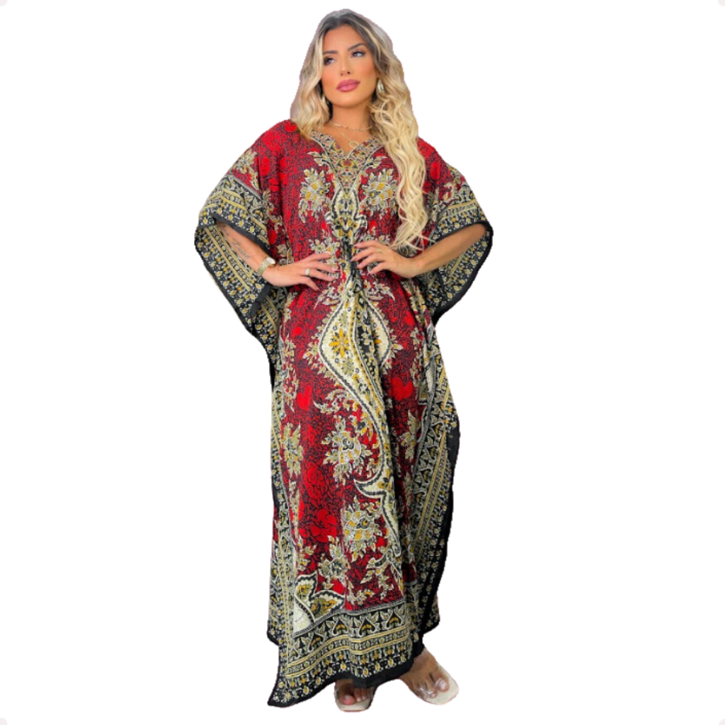 Vestido Estampa Indiana na Black Friday 2025 | BuscaProdutos