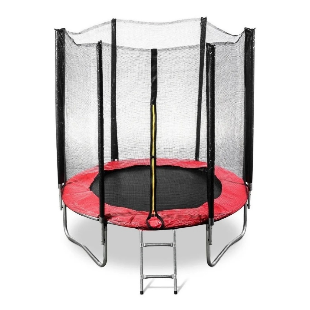 Cama Elástica Infantil Pula Pula 1,40m Trampolim com Rede de Proteção Segura para Crianças