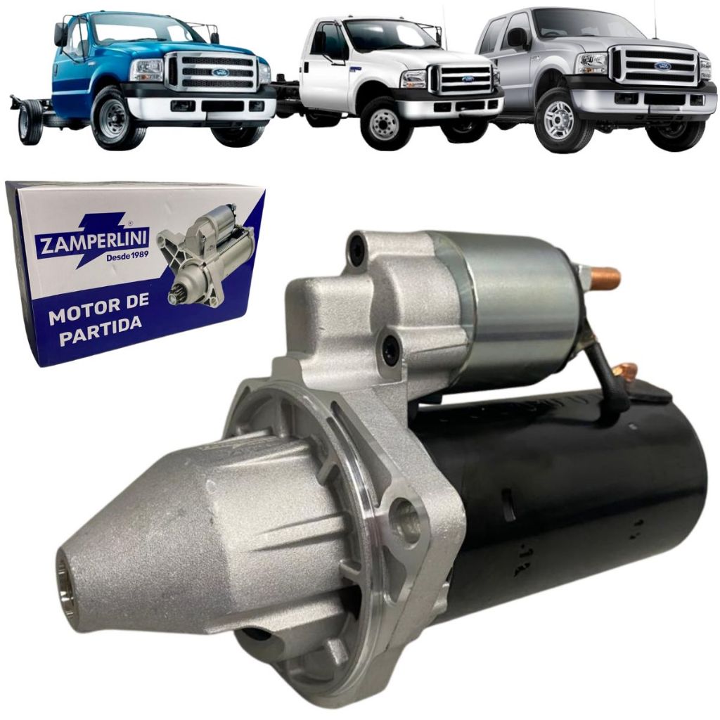 Motor de Partida Arranque Para Ford F250 F350 F4000 Motor Cummins 3.9 2002 Até 2011 em Oferta na Shopee