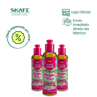 Kit Leve 3 Pague 2 - Óleo em Gel Natutrat S.O.S Vinagre de Maçã em Oferta na Shopee