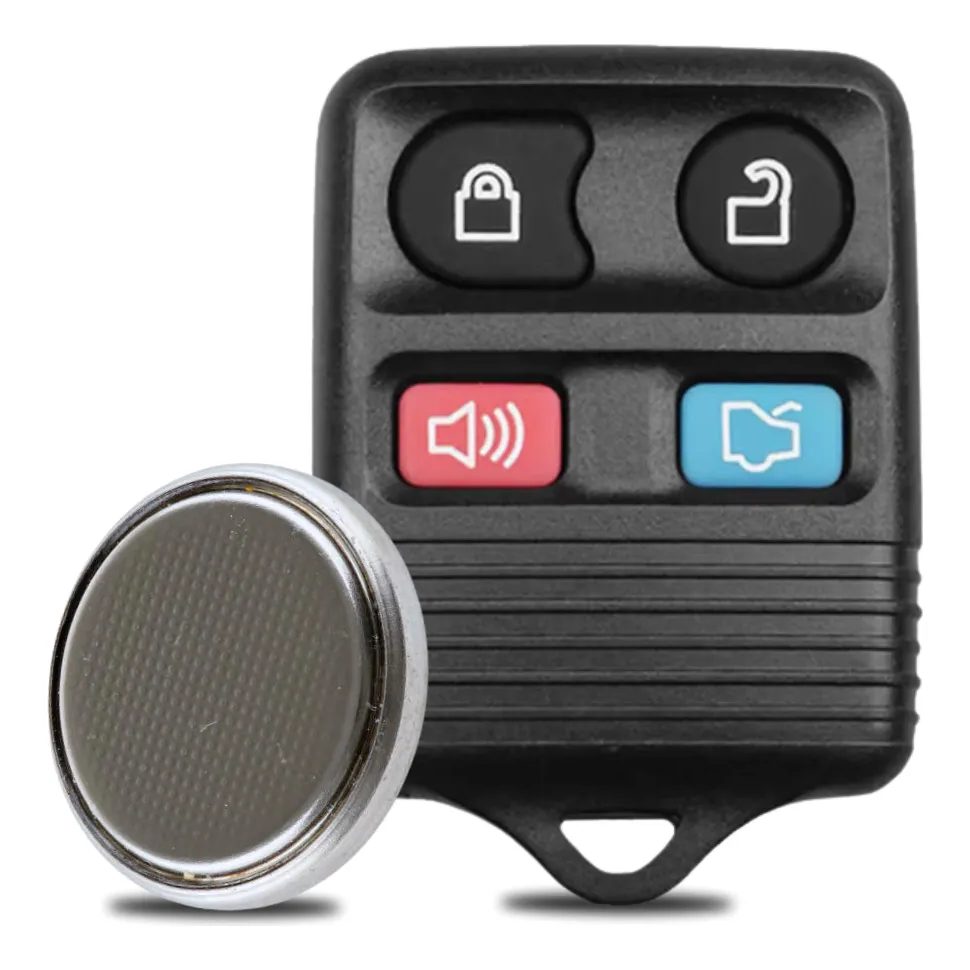 Carcaça Controle Remoto Ford Fiesta Ka EcoEsport  4 Botões