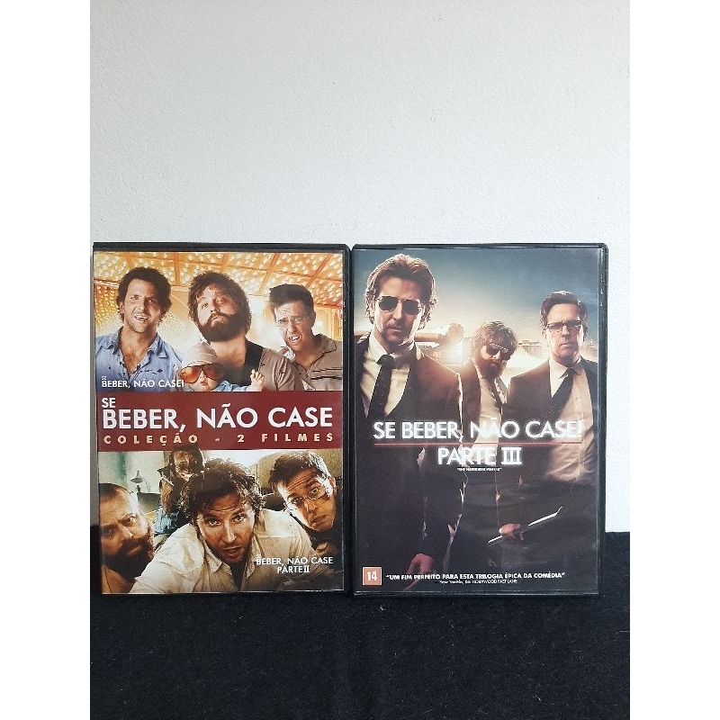 DVD FILMES SE BEBER , NÃO CASE!