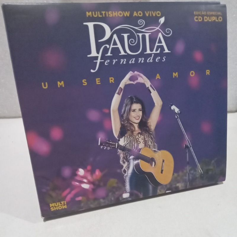 CD PAULA FERNANDES -MULTSHOW AO VIVO UM SER AMIR TIRAGEM AA-50000
