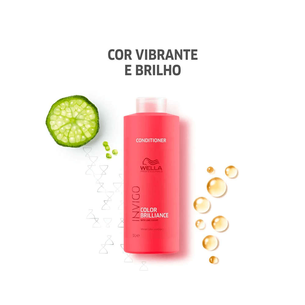 Condicionador Wella Professionals Invigo Color Brilliance 1000ml em Oferta na Shopee
