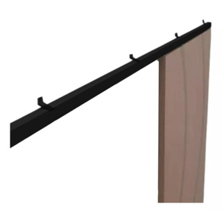 Kit Porta de Correr Até 75cm Trilho De 1,50m Com Tampa Laterais Completo em Oferta na Shopee