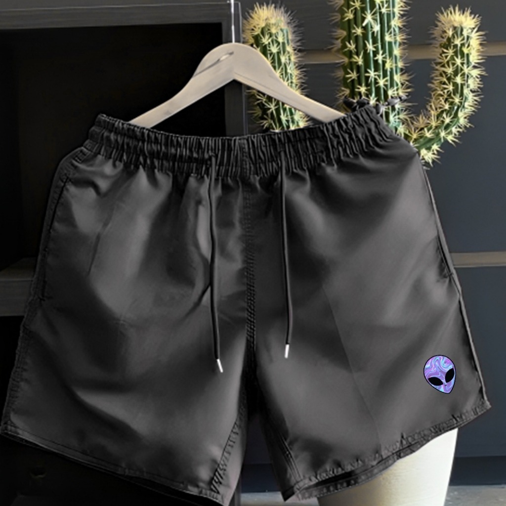 Short Tectel Alien Esportivo Estampado Verão Praia Esportivo