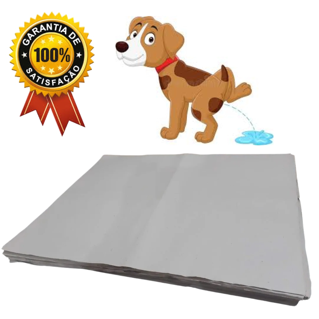 Jornal Papel Pet Limpo 1KG, 3KG, 5KG, 10KG Tapete Pet Biodegradável FOLHAS GRANDES 66CM X 96CM !