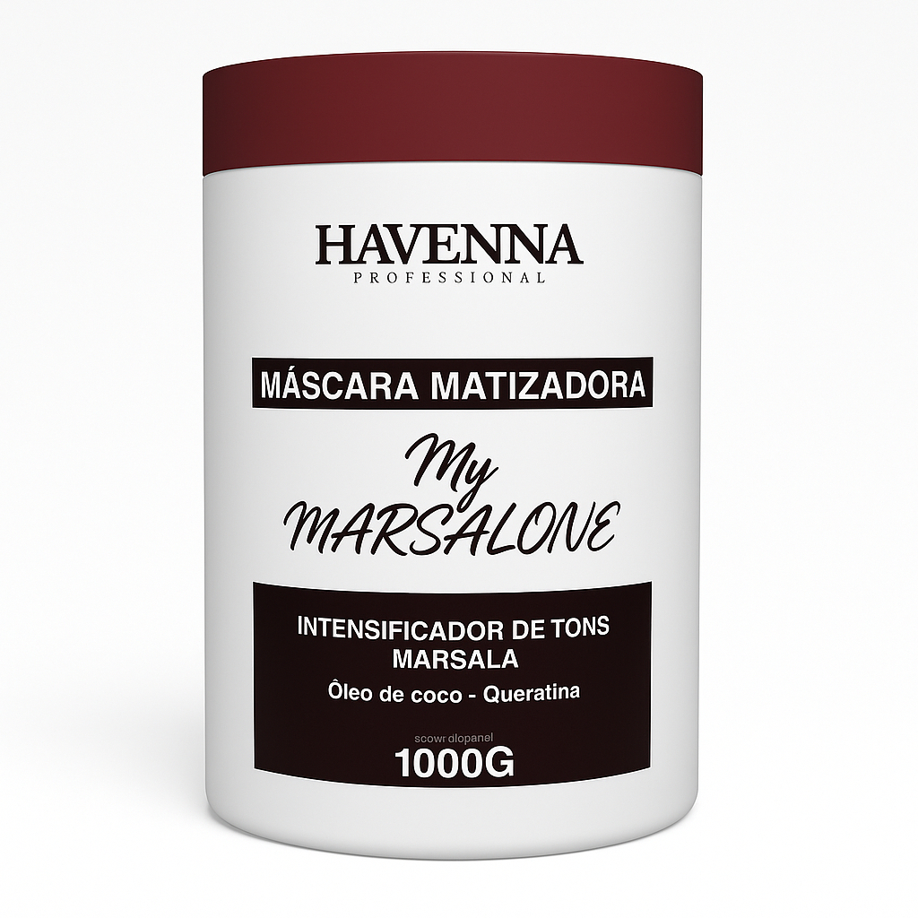 Detalhes do Mascara Matizadora Para Cabelos Marsala 1kg