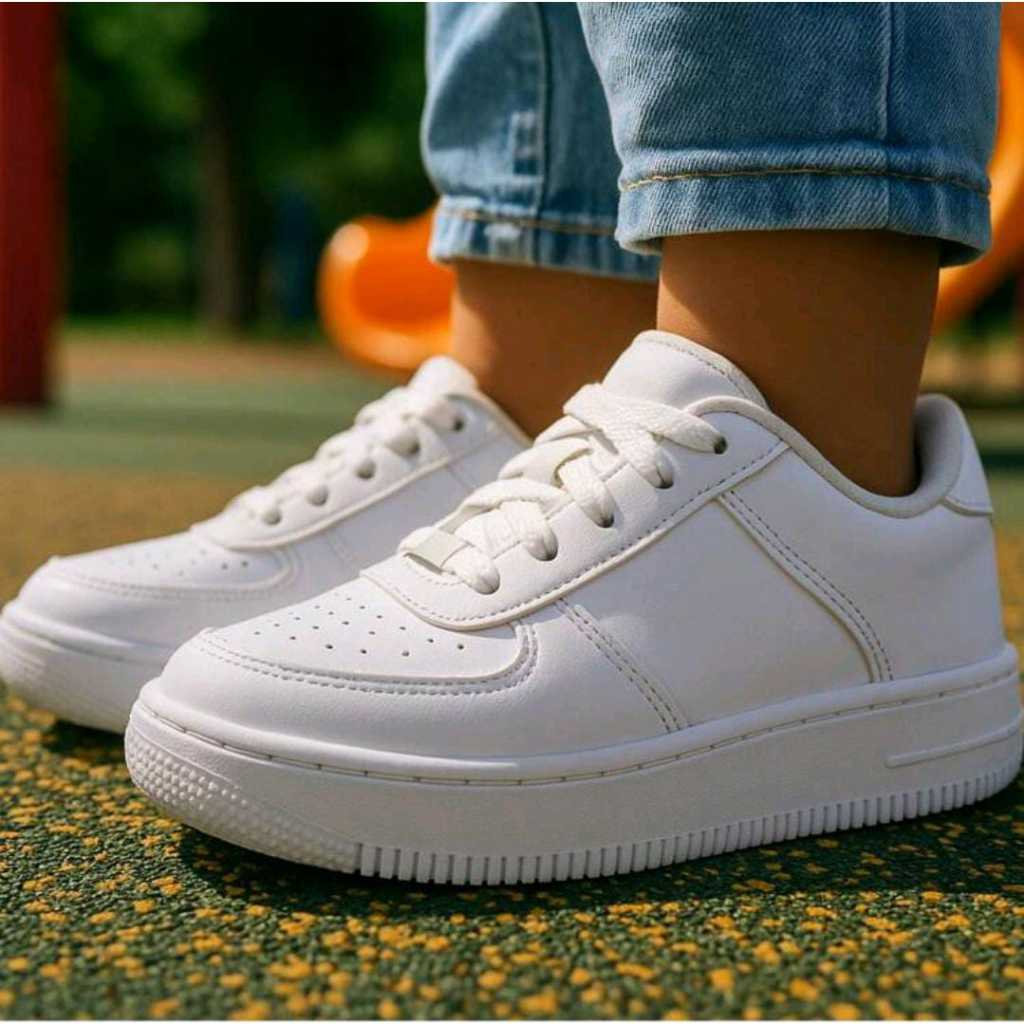 Tênis Infantil Bebe Casual Branco Escola Batizado Super Leve e Estiloso Envio Rápido