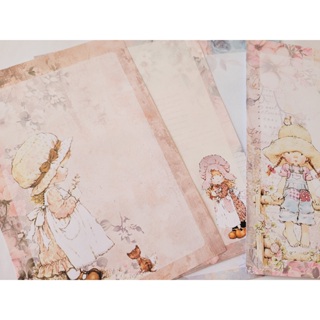 Papéis de Carta - Sarah Kay Vintage Flowers - Papel Decorado para anotações ou colecionar - papel de carta, papel em Oferta na Shopee