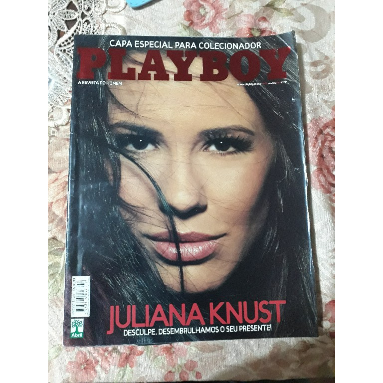 Revista Playboy Juliana Knust - Capa Alternativa