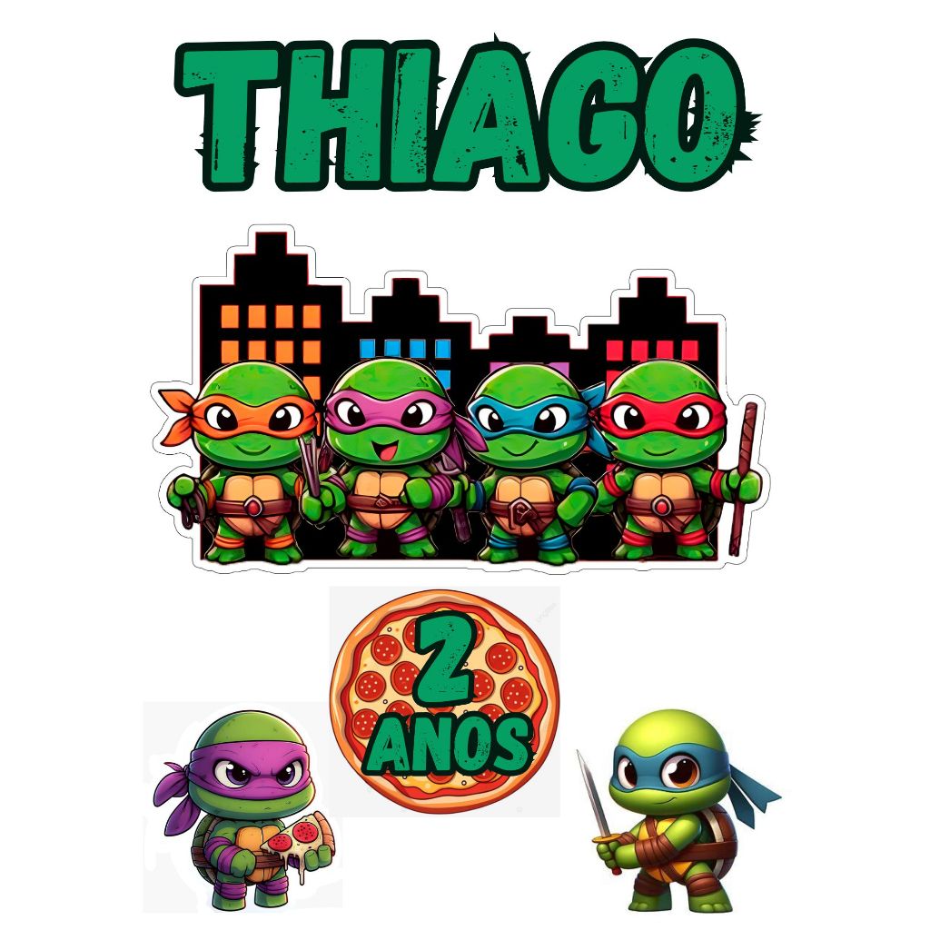 Bolo de Tartaruga Ninja - Comprar com Melhor Preço em Padaria