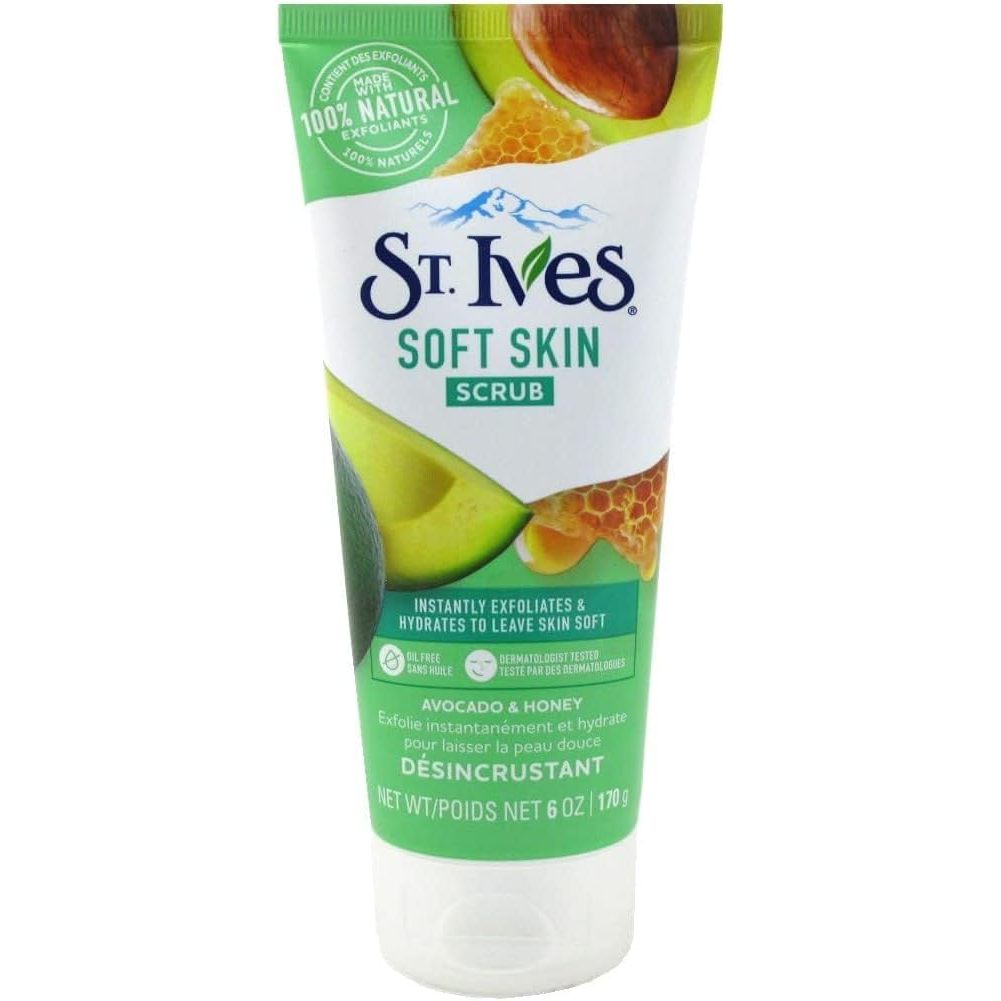 Esfoliante Facial 170ml Abacate e Mel St Ives Soft Skin Scrub