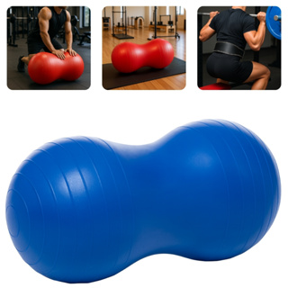 Bola Pilates Amendoim Fisioterapia Reabilitação Equilíbrio peanut ball exercícios lombares gestantes idosos yoga Fitness em Oferta na Shopee