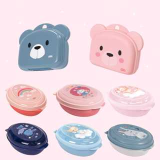 Porta Sabonete Com Tampa Bebê Infantil Saboneteira Plasutil Higiênico Banho Portátil em Oferta na Shopee