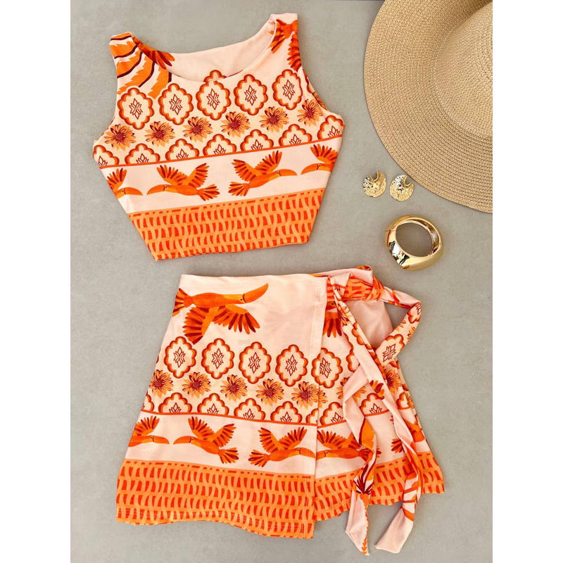 cropped feminino regata tendência com forro em Oferta na Shopee