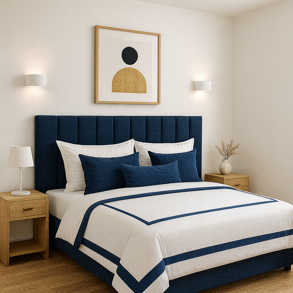 Kit 10 Placas  Cabeceiras  Moduladas Cama Box Casal  Queen Solteiro King Estofada 45x20 -  ENVIO EMEDIATO