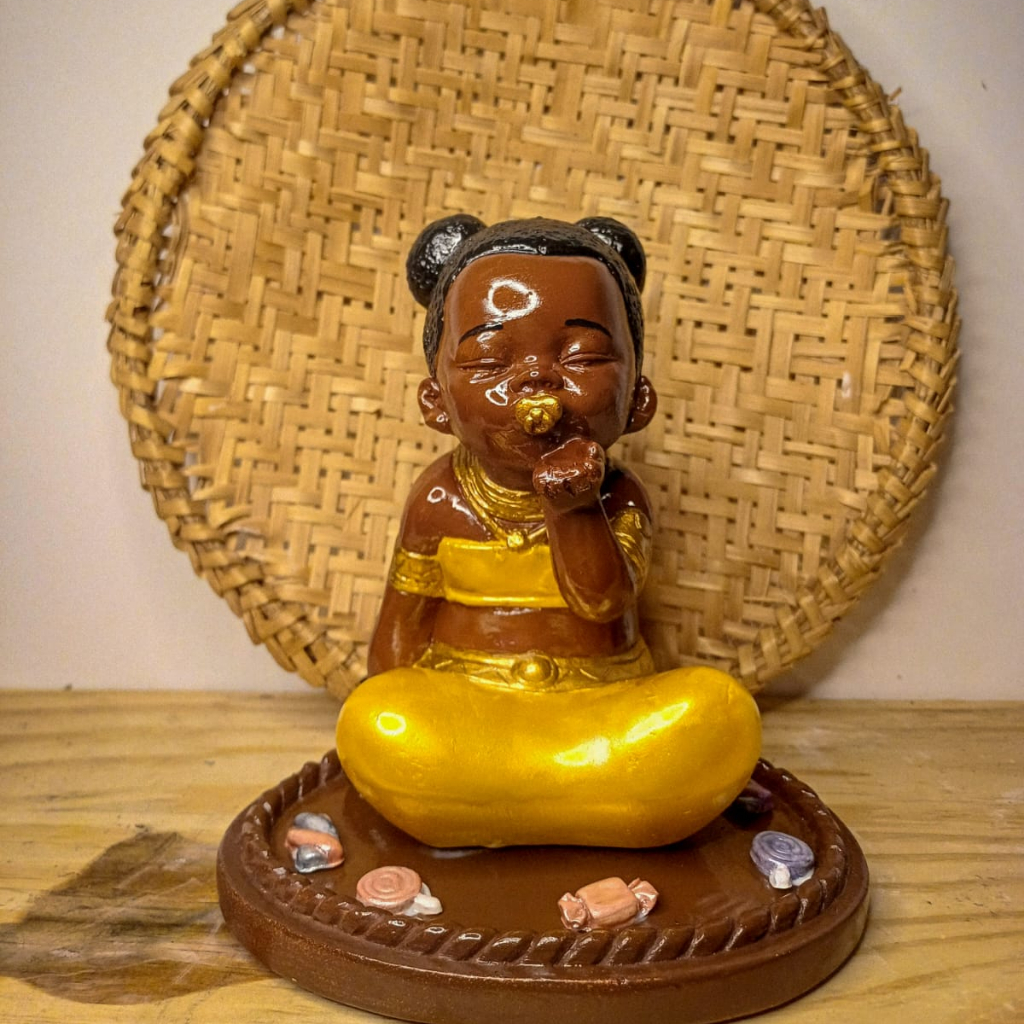 Imagem Erê de Oxum / Erê de amarelo Umbanda Candomblé