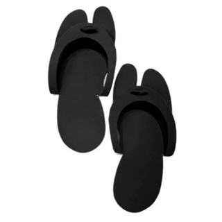 Kit 120 Unidades Chinelo Descartavel P/ Pedicure 4mm Preto e Branco em Oferta na Shopee