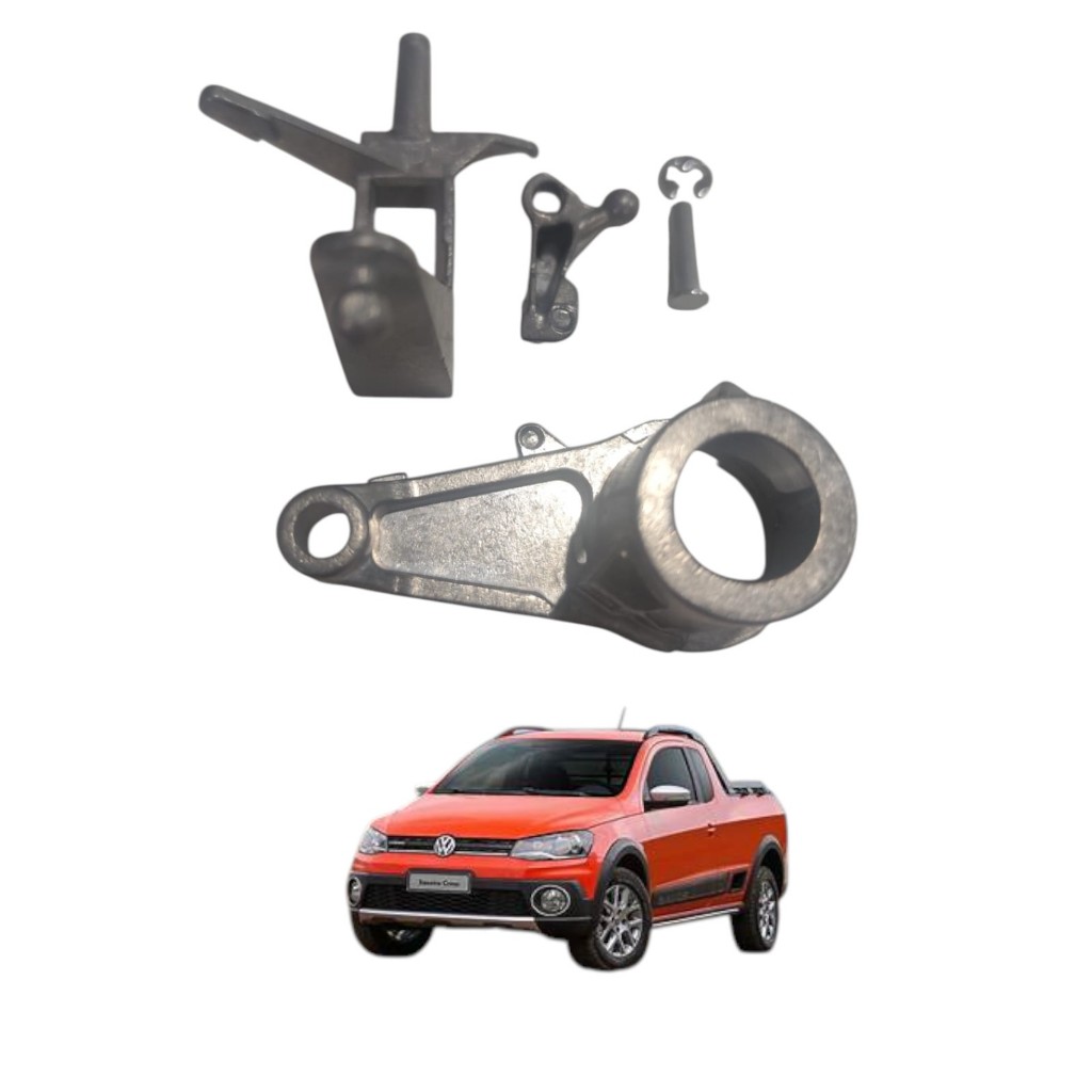 Kit Reparo completo Cilindro Fechadura Tampa Traseira Volkswagen Saveiro
