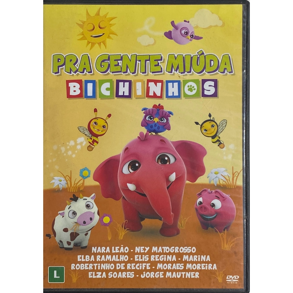 DVD - Pra Gente Miúda - Bichinhos - Original