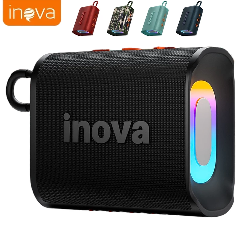 Caixa de Som Bluetooth Go 4 Pro da Inova Portátil à Prova D'Água