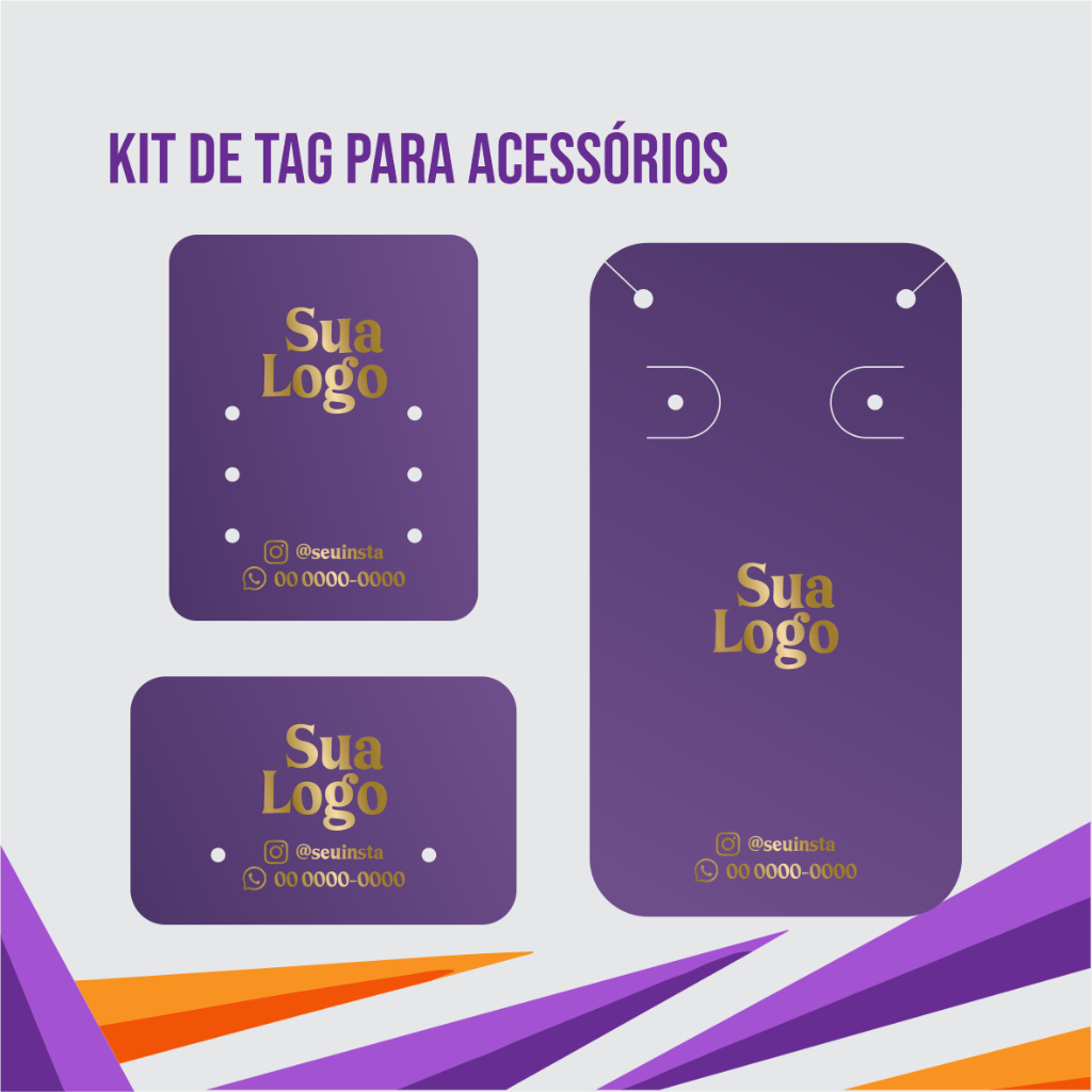TAGS PARA ACESSORIOS JOIAS em Oferta na Shopee