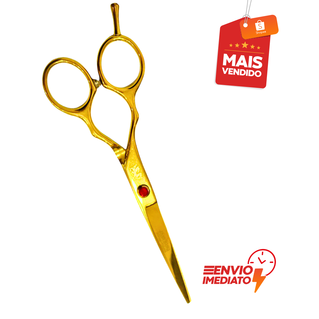 Tesoura Fio Laser Profissional 6.0 Aço 410c Japonês em Oferta na Shopee