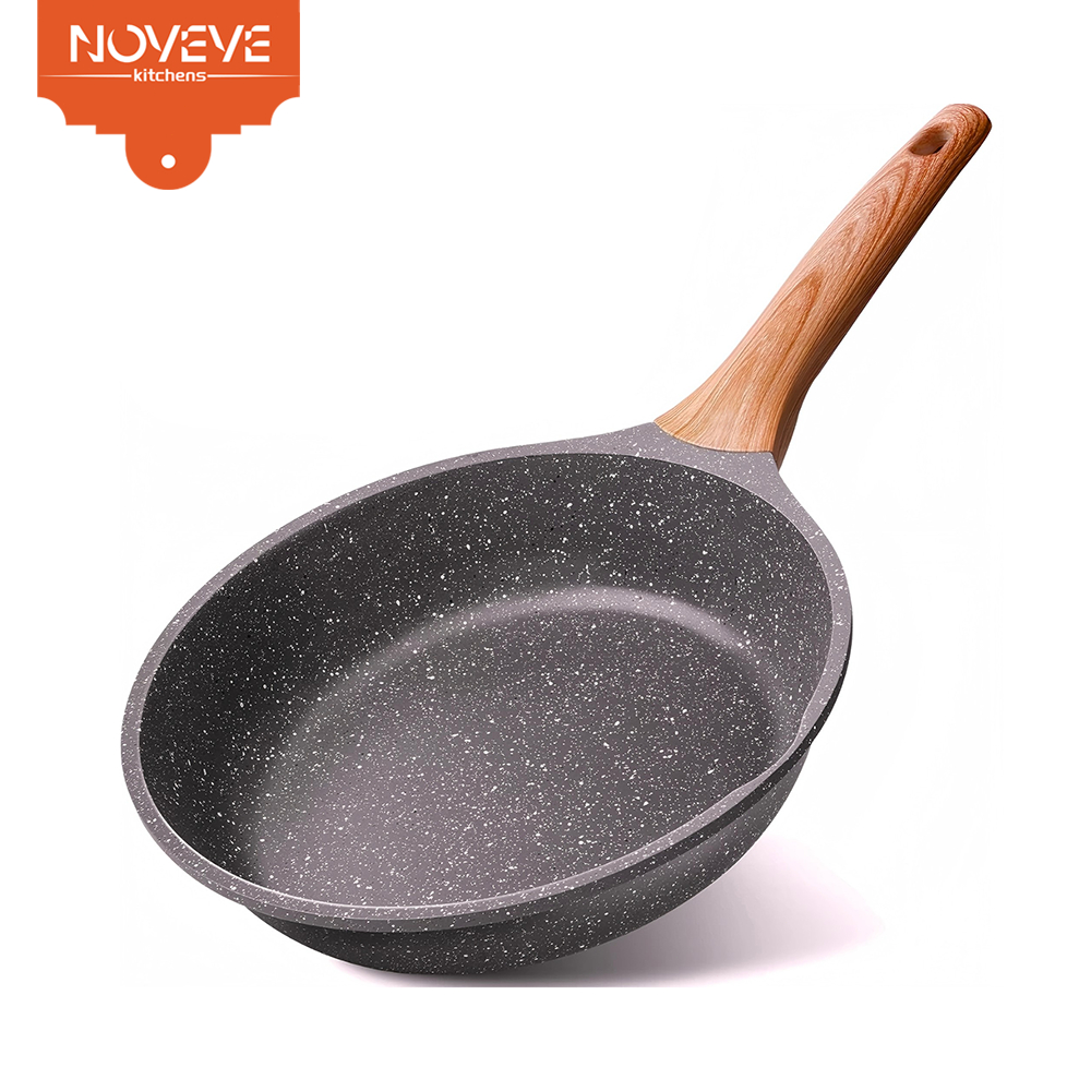 NOVEVE 24cm / 26cm / 28cm Panela Frigideira Antiaderente De Cerâmica premium