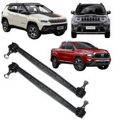Par Bieleta Suspensão Grarro Toro Renegade Compass Jeep Fiat